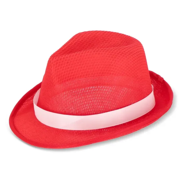 Polyester hat with band - LT90501 (N0021)